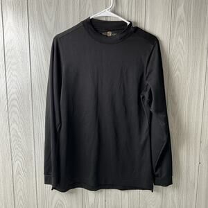 Chick-Fil-A Team Style Black Crew-Neck Long Sleeve Shirt - Women's Medium RARE